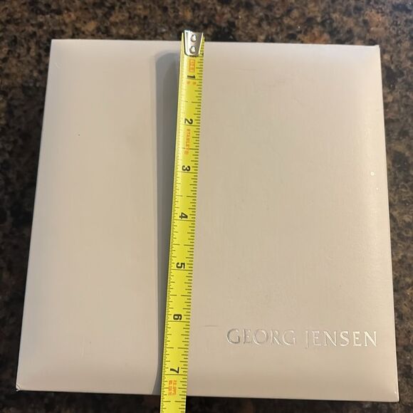 Georg Jensen Cream Jewelry Case - Picture 4 of 5